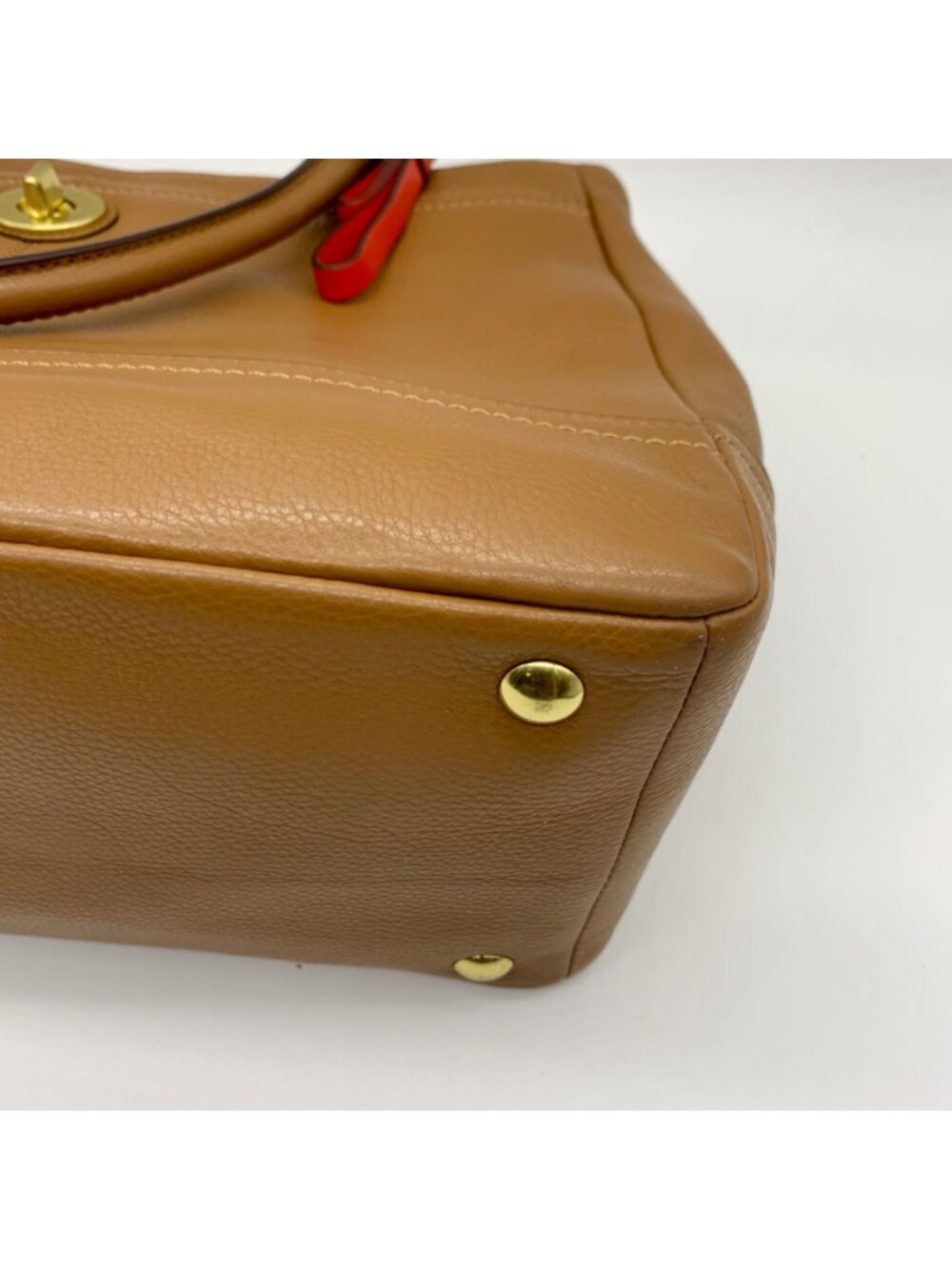 Coach Brown Leather Convertible Shoulder Bag F23268 - Picture 6 of 12